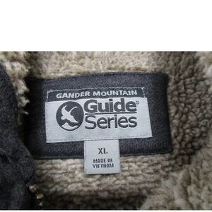 Gander Mountain Guide Series Sharpa Line Full Zip Hoodie Heavy Warm Fits Like L